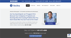 Desktop Screenshot of itechra.com
